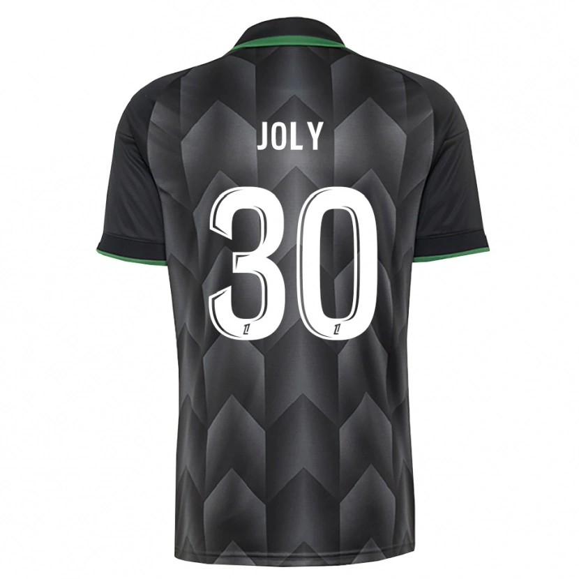 Danxen Hombre Camiseta Blandine Joly #30 Verde Blanco Negro 2ª Equipación 2026/27 La Camisa