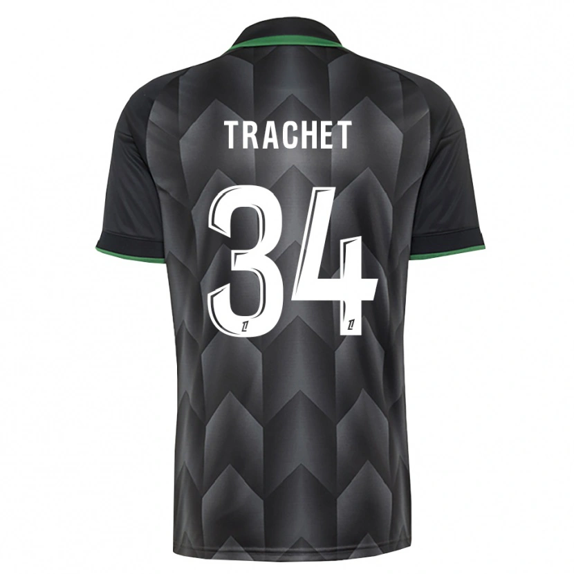 Danxen Hombre Camiseta Amélie Trachet #34 Verde Blanco Negro 2ª Equipación 2026/27 La Camisa
