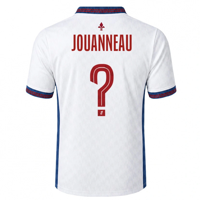 Danxen Hombre Camiseta Paul Jouanneau #0 Rojo Blanco Azul 2ª Equipación 2026/27 La Camisa