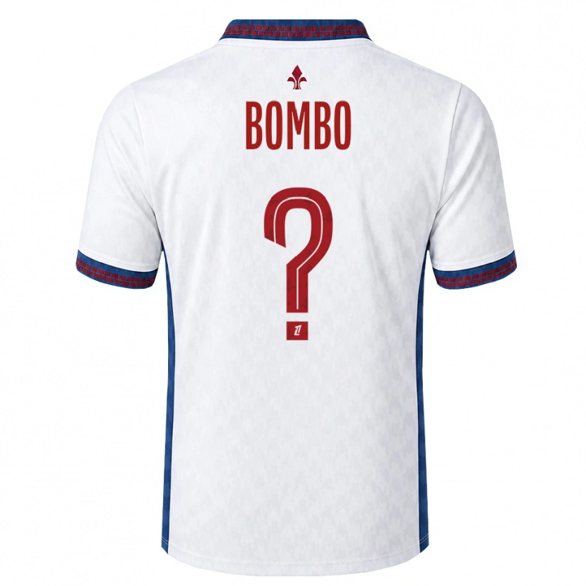 Danxen Hombre Camiseta Emrick Bombo #0 Rojo Blanco Azul 2ª Equipación 2026/27 La Camisa