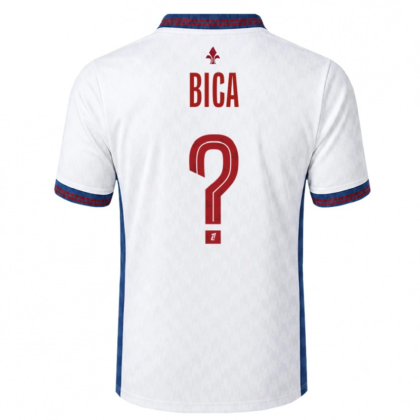 Danxen Hombre Camiseta Bica #0 Rojo Blanco Azul 2ª Equipación 2026/27 La Camisa