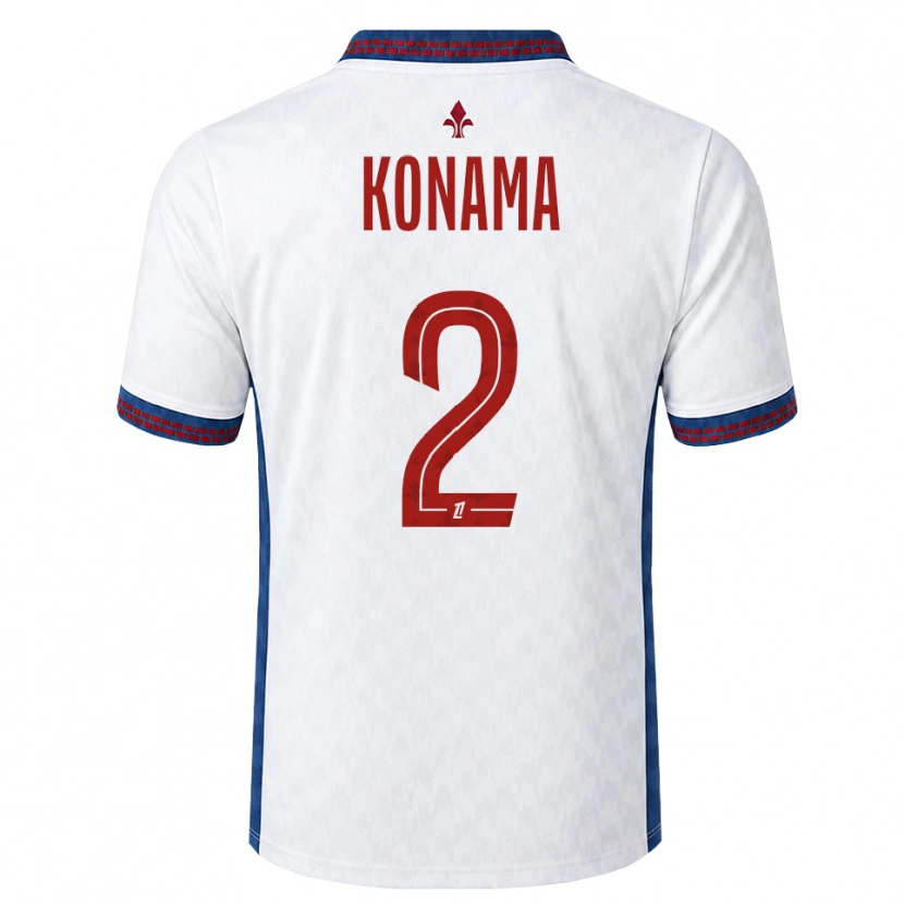 Danxen Hombre Camiseta Owen Konama #2 Rojo Blanco Azul 2ª Equipación 2026/27 La Camisa