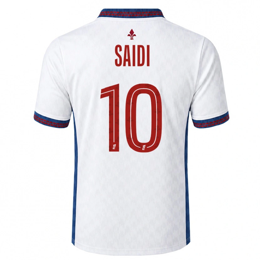 Danxen Hombre Camiseta Rachel Saidi #10 Rojo Blanco Azul 2ª Equipación 2026/27 La Camisa