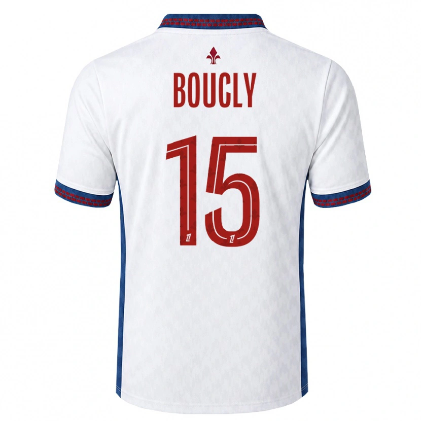 Danxen Hombre Camiseta Maite Boucly #15 Rojo Blanco Azul 2ª Equipación 2026/27 La Camisa