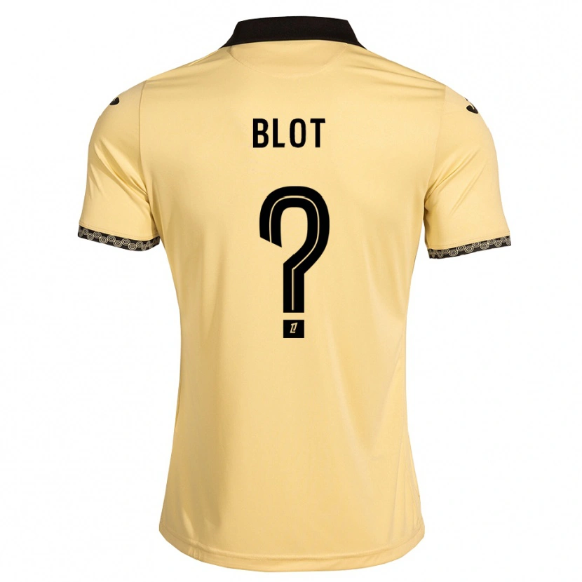 Danxen Hombre Camiseta Enzo Blot #0 Blanco Navajo Negro 2ª Equipación 2026/27 La Camisa