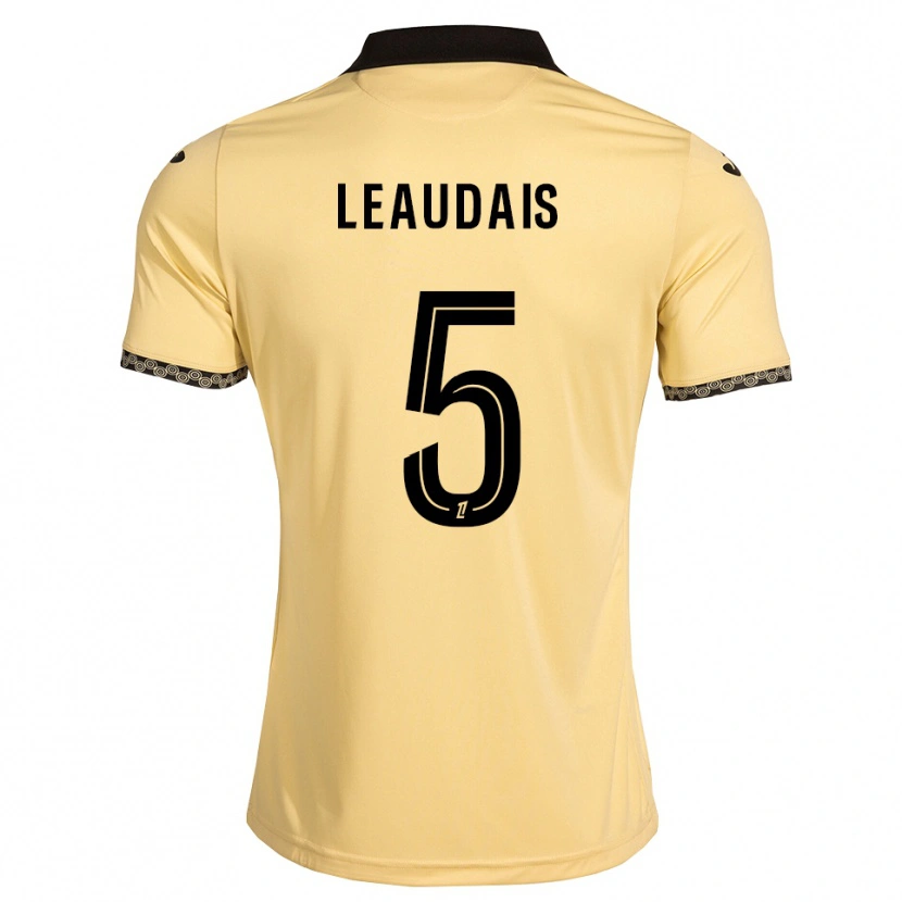 Danxen Hombre Camiseta Lucas Leaudais #5 Blanco Navajo Negro 2ª Equipación 2026/27 La Camisa