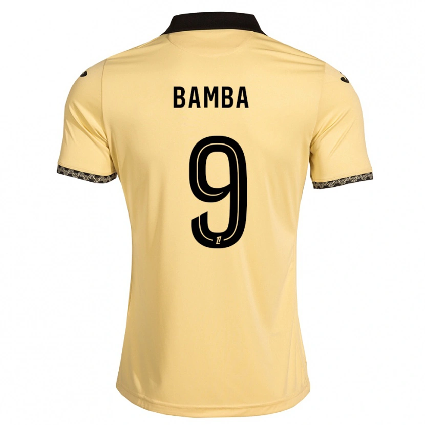 Danxen Hombre Camiseta Mohamed Bamba #9 Blanco Navajo Negro 2ª Equipación 2026/27 La Camisa