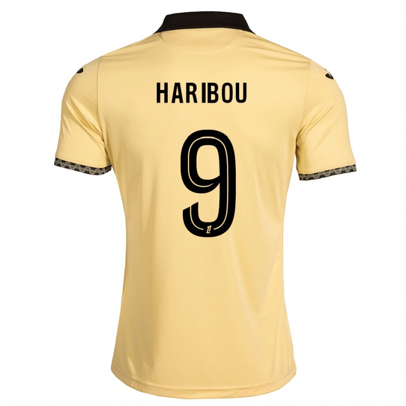 Danxen Hombre Camiseta Samir Haribou #9 Blanco Navajo Negro 2ª Equipación 2026/27 La Camisa