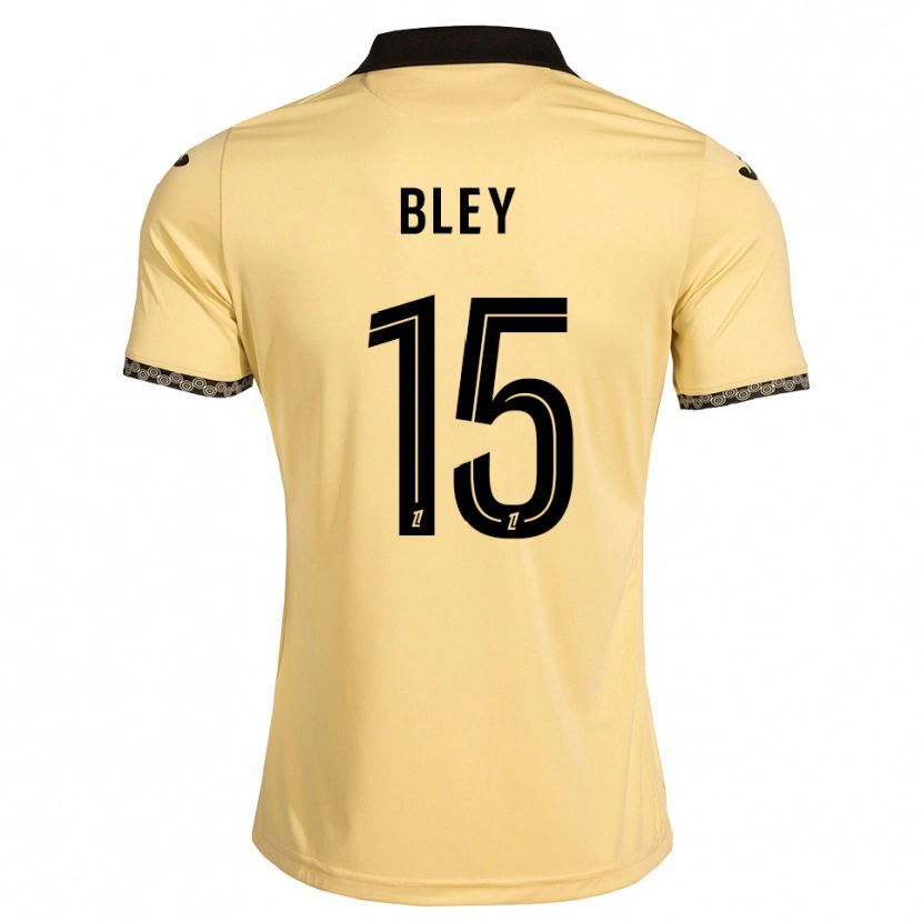 Danxen Hombre Camiseta Martin Bley #15 Blanco Navajo Negro 2ª Equipación 2026/27 La Camisa