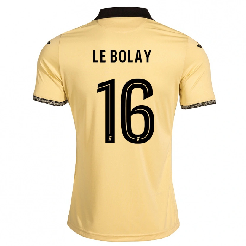 Danxen Hombre Camiseta Malo Le Bolay #16 Blanco Navajo Negro 2ª Equipación 2026/27 La Camisa