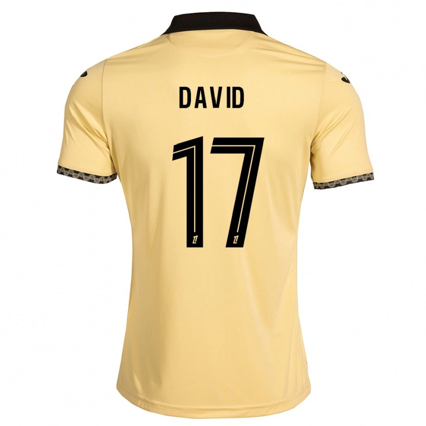 Danxen Hombre Camiseta Dune David #17 Blanco Navajo Negro 2ª Equipación 2026/27 La Camisa