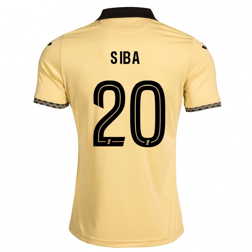 Danxen Hombre Camiseta Stevan Siba #20 Blanco Navajo Negro 2ª Equipación 2026/27 La Camisa