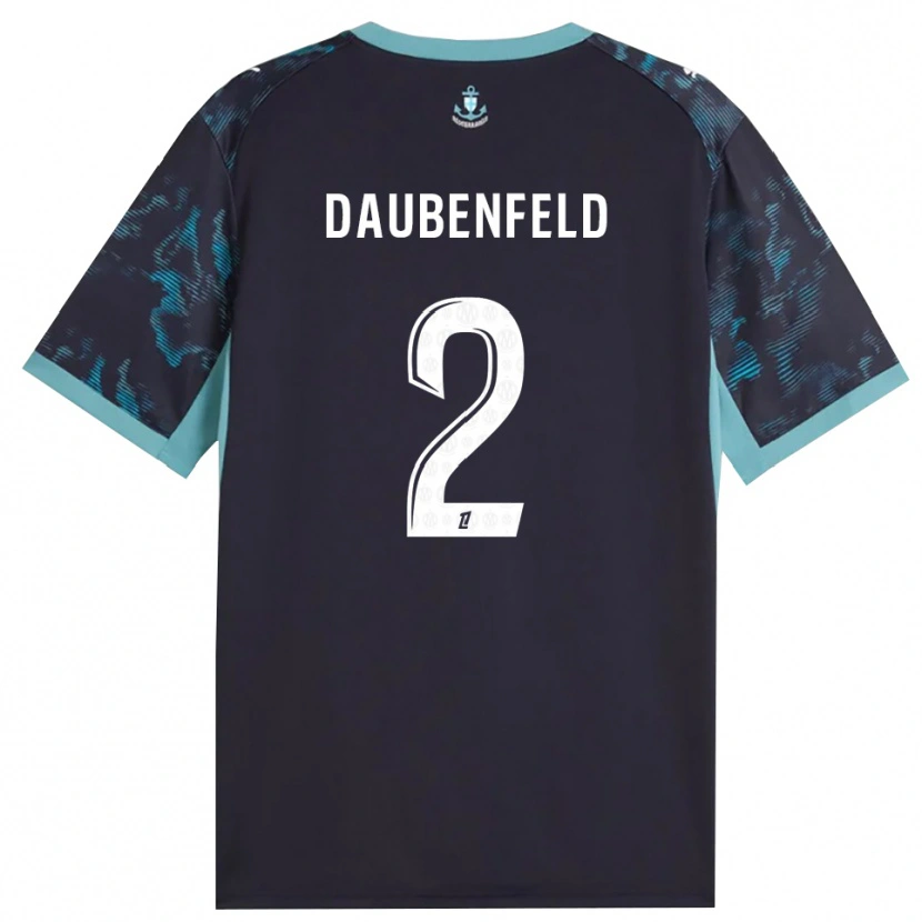 Danxen Hombre Camiseta Lucas Daubenfeld #2 Turquesa Pálido Blanco Negro 2ª Equipación 2026/27 La Camisa