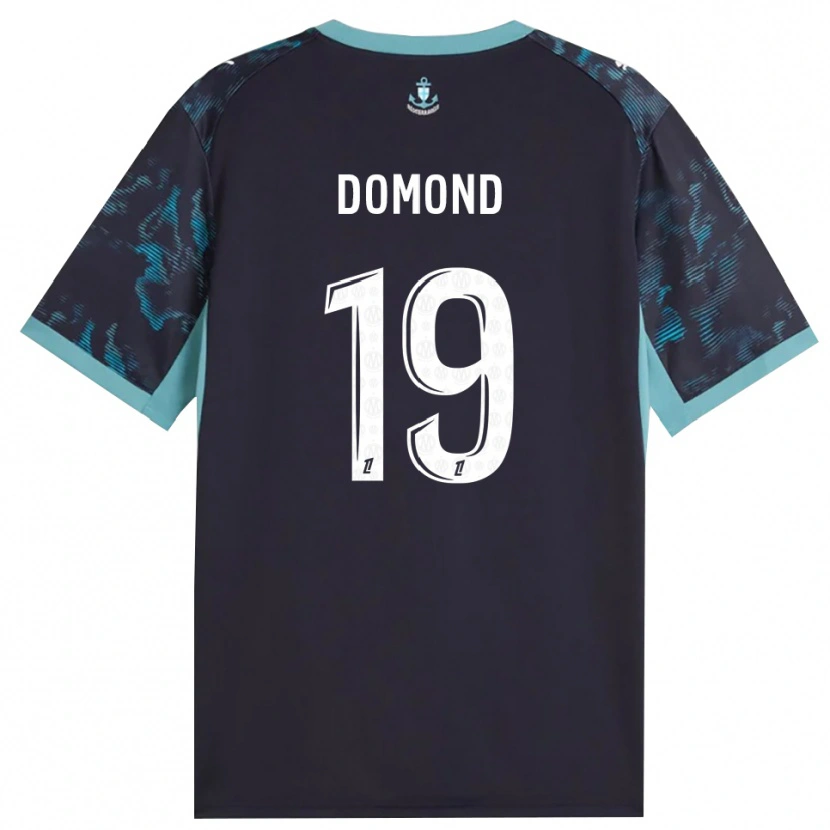 Danxen Hombre Camiseta Chelsea Domond #19 Turquesa Pálido Blanco Negro 2ª Equipación 2026/27 La Camisa