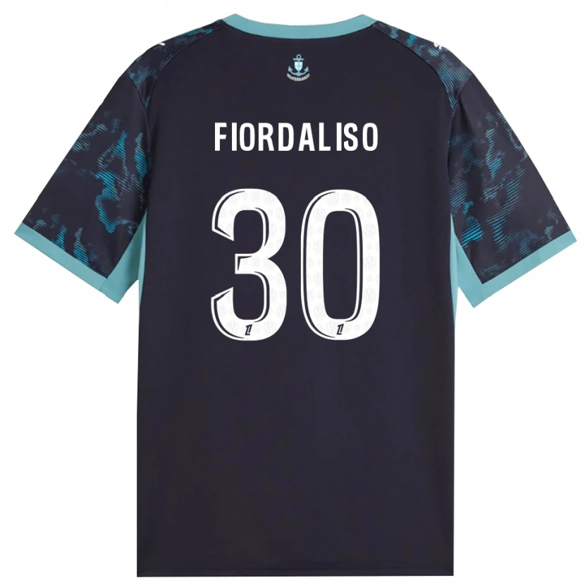 Danxen Hombre Camiseta Thelma Fiordaliso #30 Turquesa Pálido Blanco Negro 2ª Equipación 2026/27 La Camisa
