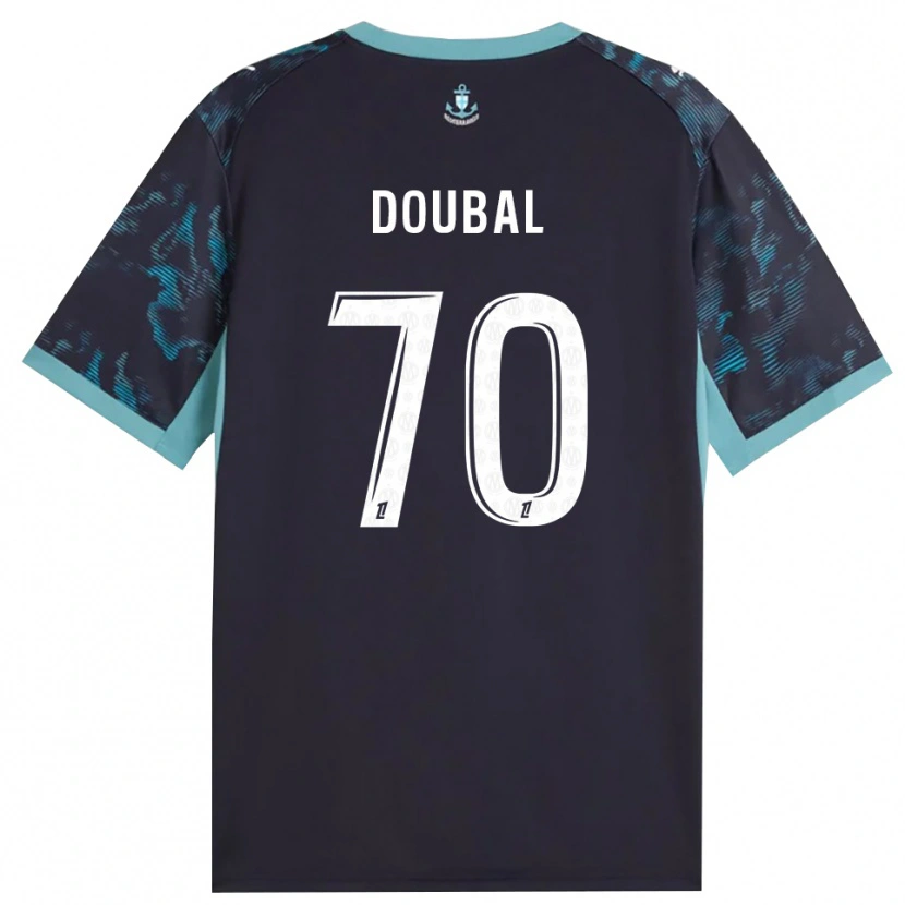 Danxen Hombre Camiseta Anis Doubal #70 Turquesa Pálido Blanco Negro 2ª Equipación 2026/27 La Camisa
