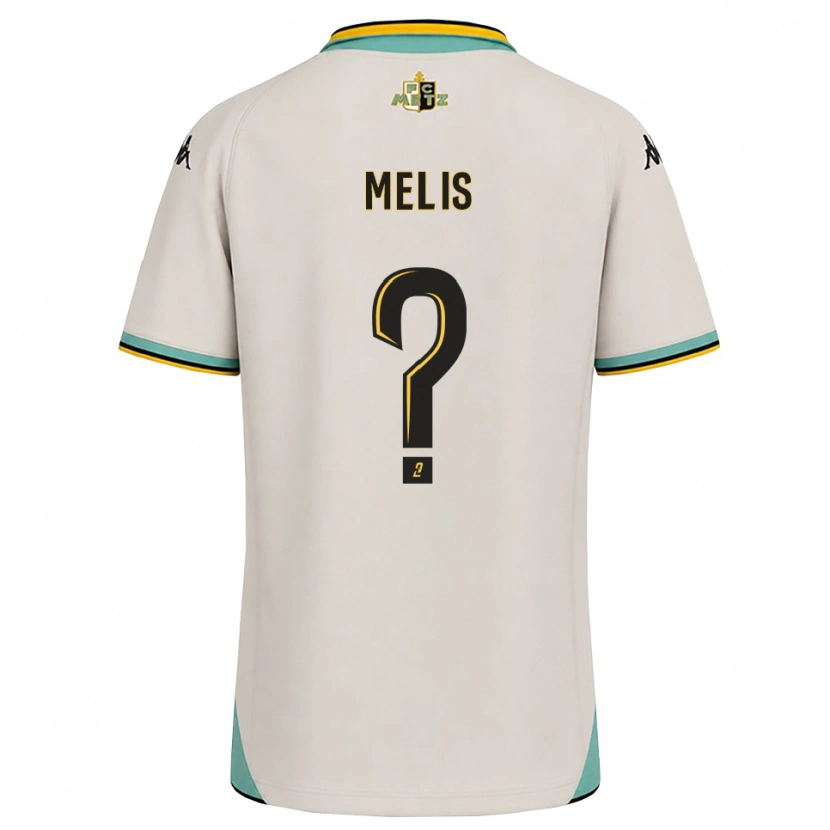 Danxen Hombre Camiseta Antonin Melis #0 Blanco Floral Negro 2ª Equipación 2026/27 La Camisa