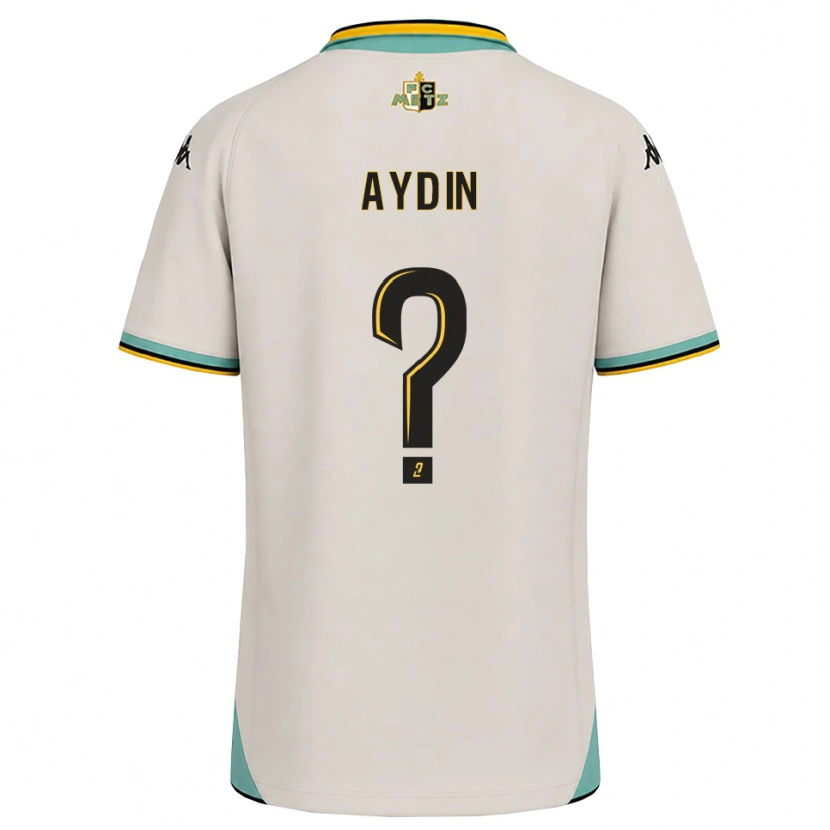 Danxen Hombre Camiseta Oguzhan Aydin #0 Blanco Floral Negro 2ª Equipación 2026/27 La Camisa