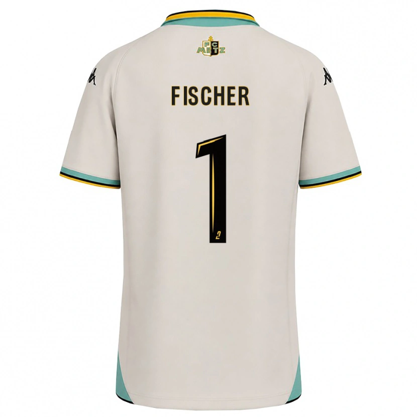 Danxen Hombre Camiseta Jonathan Fischer #1 Blanco Floral Negro 2ª Equipación 2026/27 La Camisa