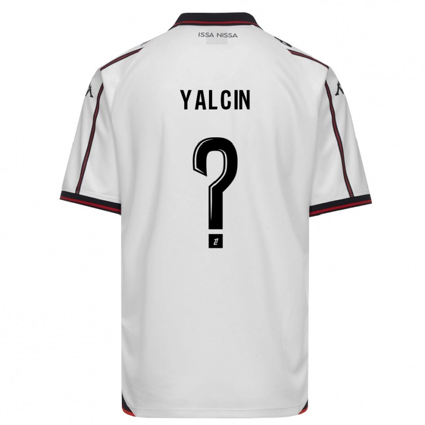 Danxen Hombre Camiseta Noah Yalcin #0 Negro Blanco 2ª Equipación 2026/27 La Camisa