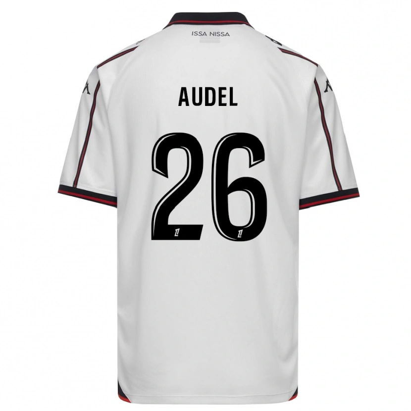 Danxen Hombre Camiseta Johan Audel #26 Negro Blanco 2ª Equipación 2026/27 La Camisa