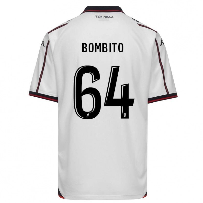 Danxen Hombre Camiseta Moïse Bombito #64 Negro Blanco 2ª Equipación 2026/27 La Camisa
