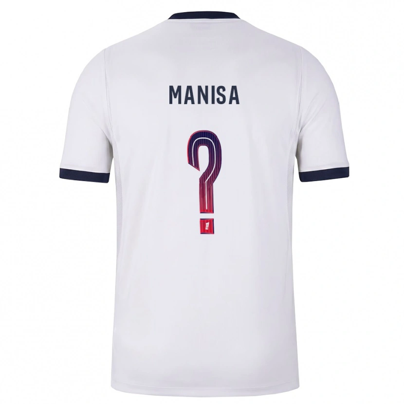 Danxen Hombre Camiseta Lenny Manisa #0 Blanco Negro Rojo 2ª Equipación 2026/27 La Camisa