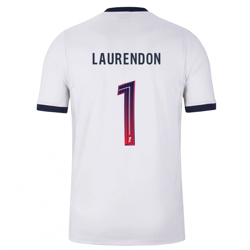 Danxen Hombre Camiseta Bilal Laurendon #1 Blanco Negro Rojo 2ª Equipación 2026/27 La Camisa