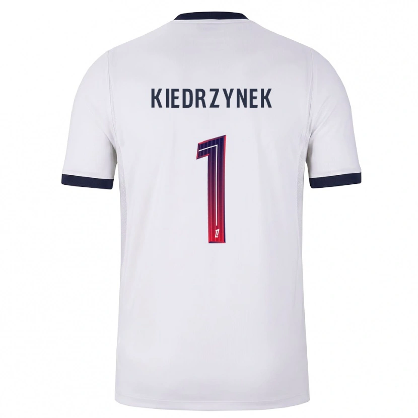 Danxen Hombre Camiseta Katarzyna Kiedrzynek #1 Blanco Negro Rojo 2ª Equipación 2026/27 La Camisa
