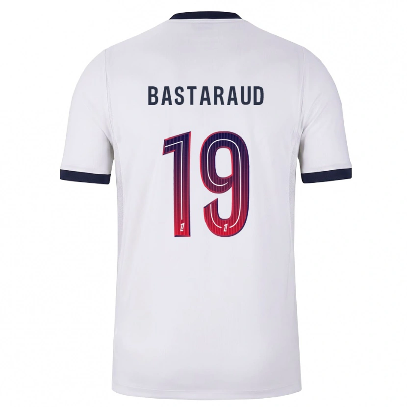 Danxen Hombre Camiseta Yanis Bastaraud #19 Blanco Negro Rojo 2ª Equipación 2026/27 La Camisa