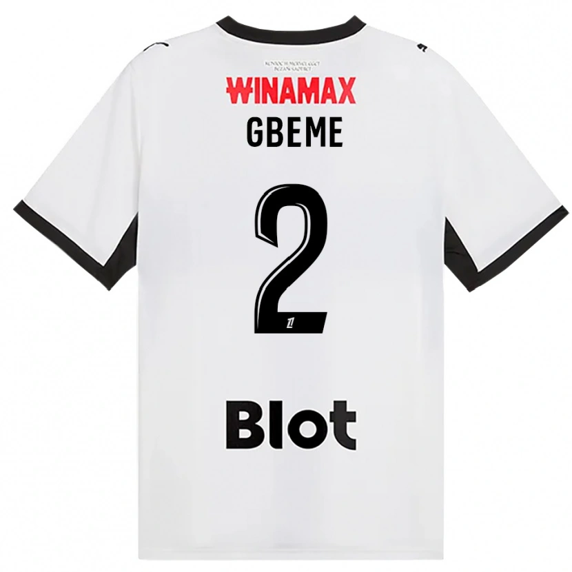 Danxen Hombre Camiseta Mervin Gbeme #2 Negro Blanco Rojo 2ª Equipación 2026/27 La Camisa