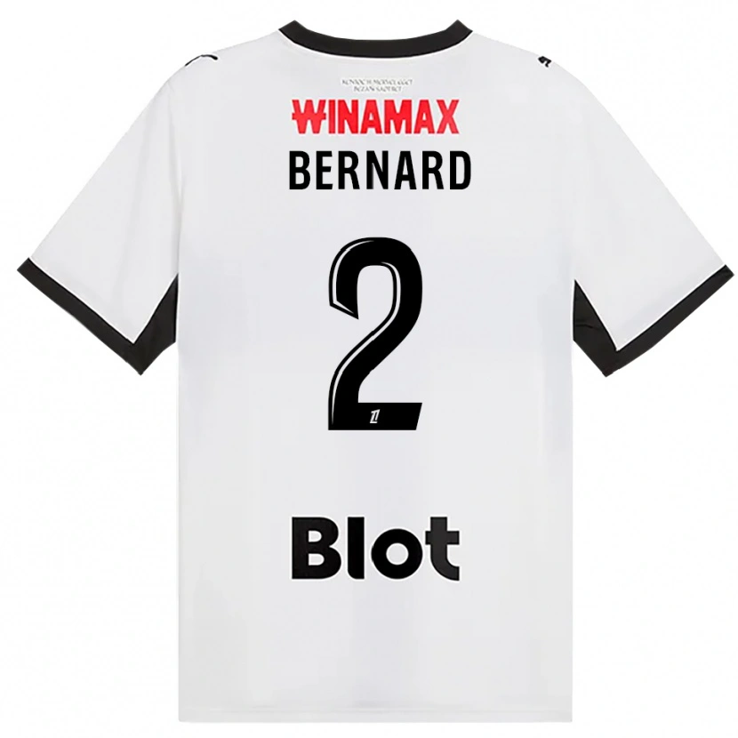Danxen Hombre Camiseta Alexis Bernard #2 Negro Blanco Rojo 2ª Equipación 2026/27 La Camisa