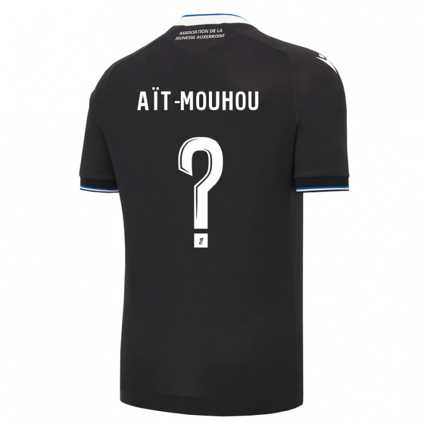 Danxen Hombre Camiseta Chaïma Aït-Mouhou #0 Negro Azul Blanco 2ª Equipación 2026/27 La Camisa
