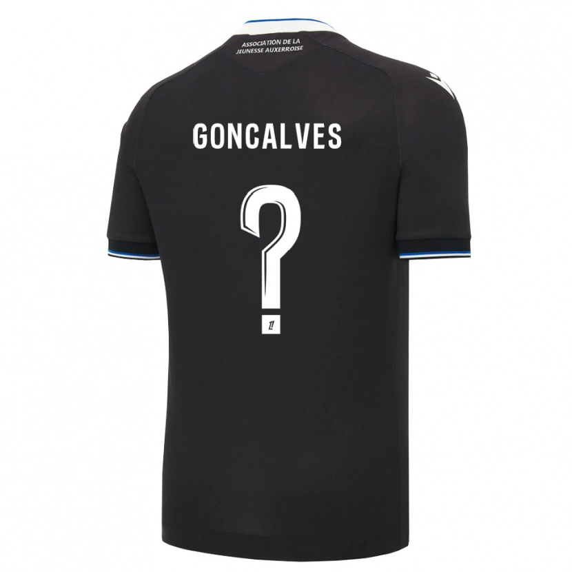 Danxen Hombre Camiseta Sorène Goncalves #0 Negro Azul Blanco 2ª Equipación 2026/27 La Camisa