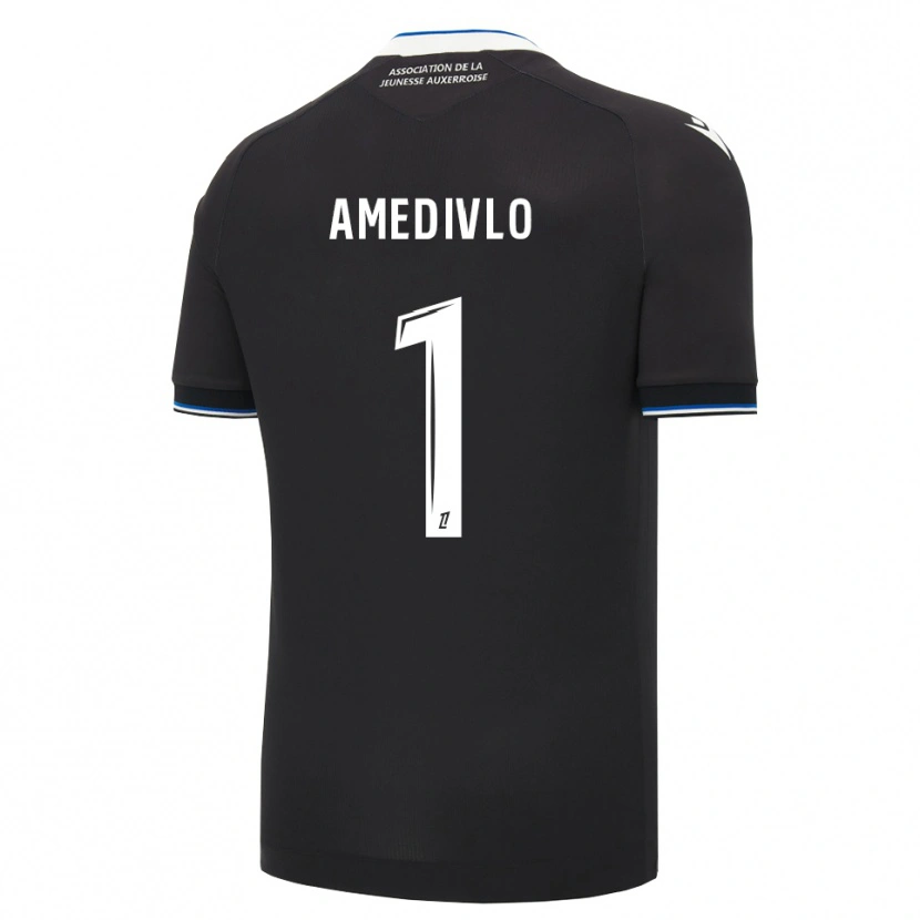 Danxen Hombre Camiseta Rayann Amedivlo #1 Negro Azul Blanco 2ª Equipación 2026/27 La Camisa