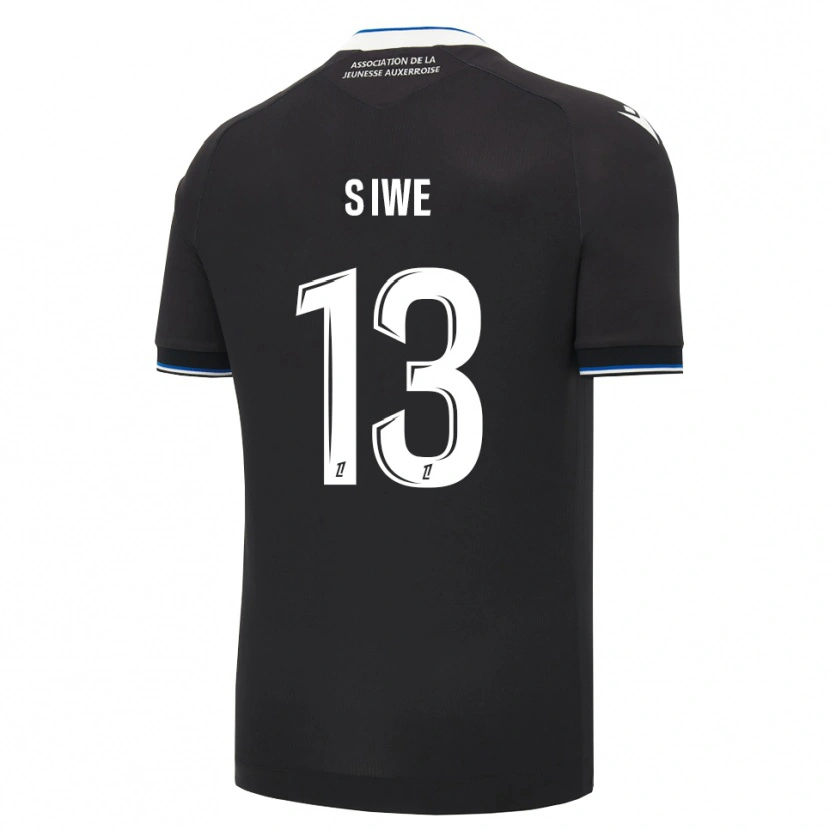 Danxen Hombre Camiseta Telli Siwe #13 Negro Azul Blanco 2ª Equipación 2026/27 La Camisa