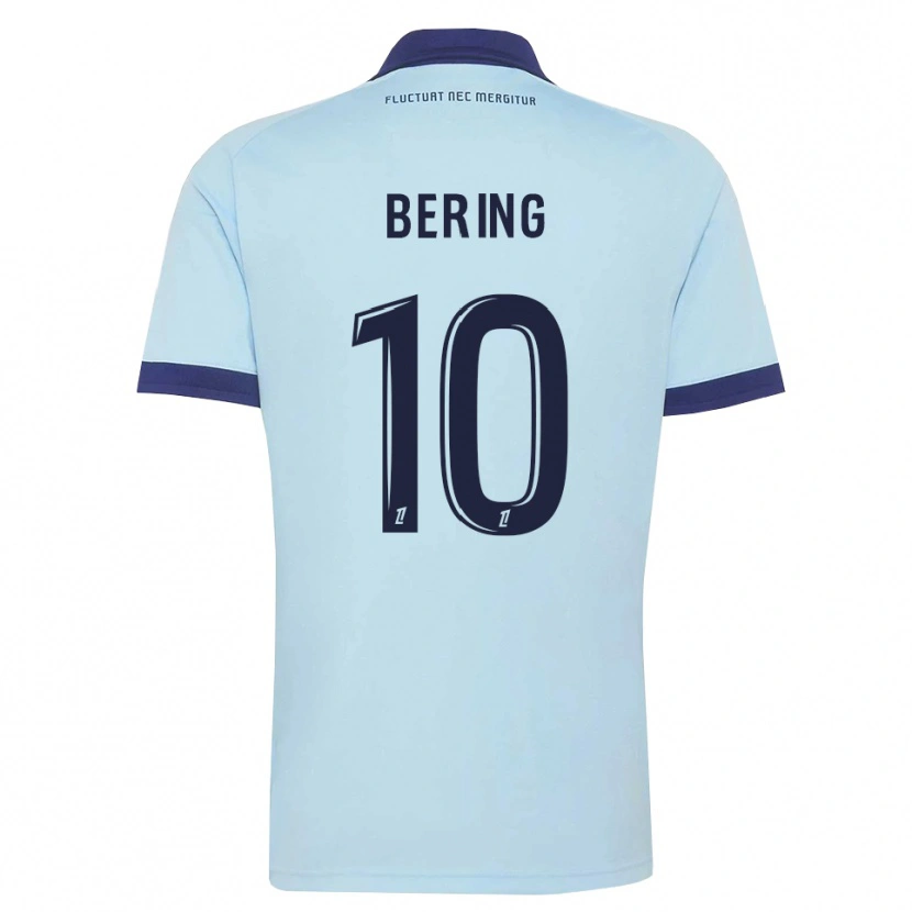 Danxen Hombre Camiseta Aymerick Bering #10 Azul Aciano Negro 2ª Equipación 2026/27 La Camisa