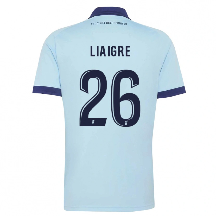Danxen Hombre Camiseta Fiona Liaigre #26 Azul Aciano Negro 2ª Equipación 2026/27 La Camisa