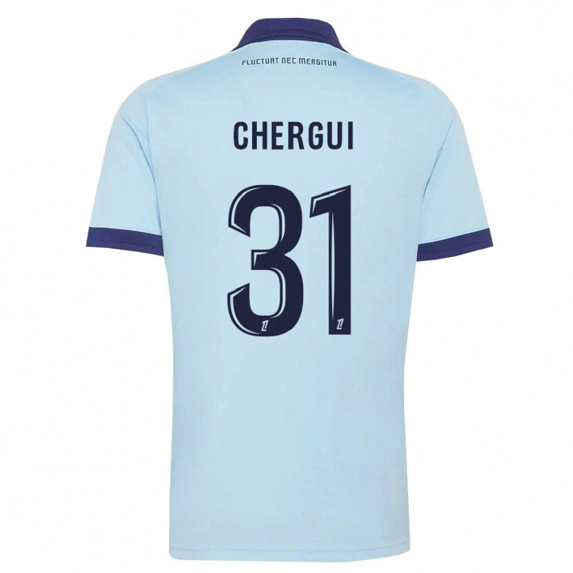 Danxen Hombre Camiseta Samir Chergui #31 Azul Aciano Negro 2ª Equipación 2026/27 La Camisa