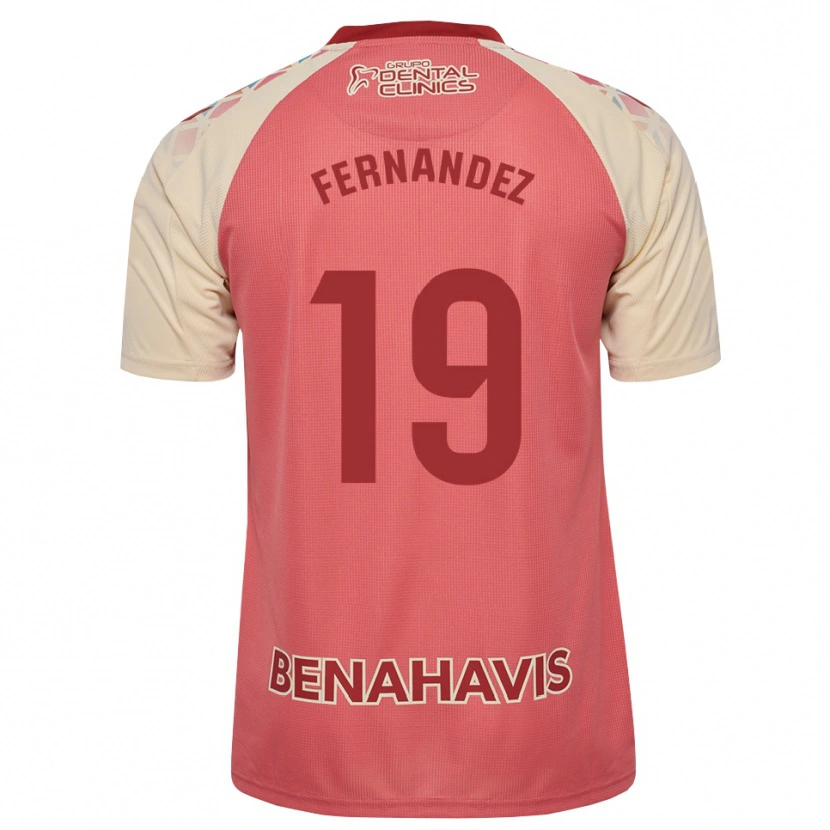 Danxen Hombre Camiseta Raúl Fernández #19 Rosa Claro Azul Rojo 2ª Equipación 2026/27 La Camisa