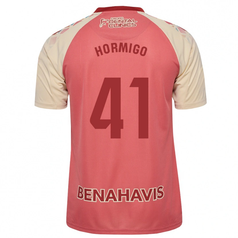 Danxen Hombre Camiseta Cintia Hormigo #41 Rosa Claro Azul Rojo 2ª Equipación 2026/27 La Camisa