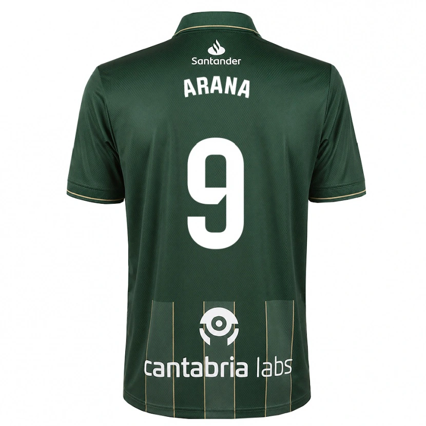 Danxen Hombre Camiseta Juan Carlos Arana #9 Gris Pizarra Oscuro Blanco 2ª Equipación 2026/27 La Camisa