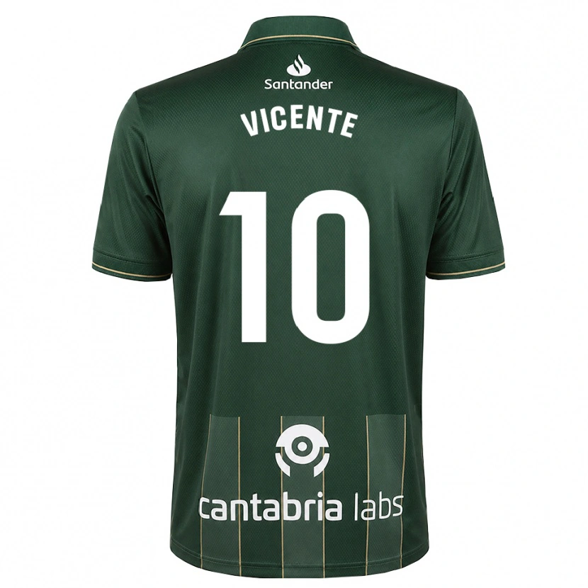 Danxen Hombre Camiseta Iñigo Vicente #10 Gris Pizarra Oscuro Blanco 2ª Equipación 2026/27 La Camisa