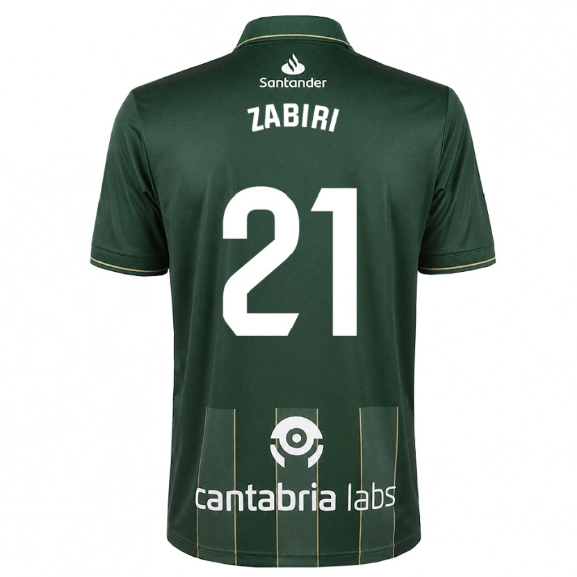 Danxen Hombre Camiseta Yassir Zabiri #21 Gris Pizarra Oscuro Blanco 2ª Equipación 2026/27 La Camisa