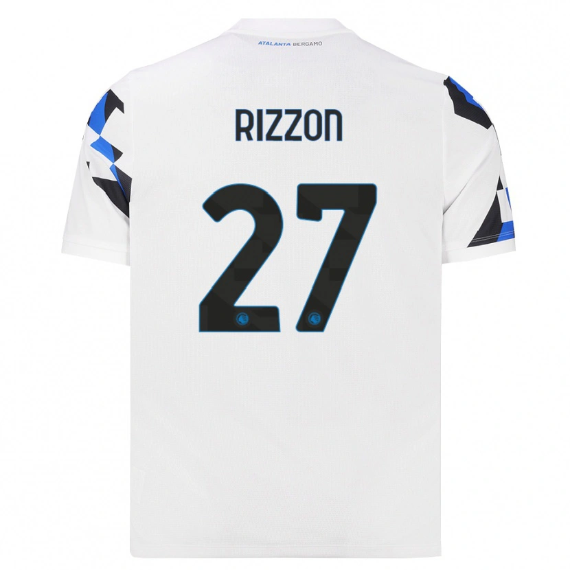 Danxen Hombre Camiseta Giulia Rizzon #27 Blanco Rojo Azul 2ª Equipación 2026/27 La Camisa