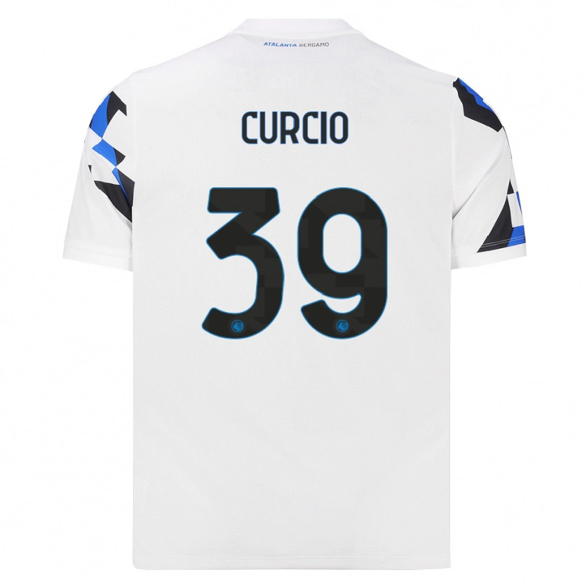 Danxen Hombre Camiseta Daniel Curcio #39 Blanco Rojo Azul 2ª Equipación 2026/27 La Camisa