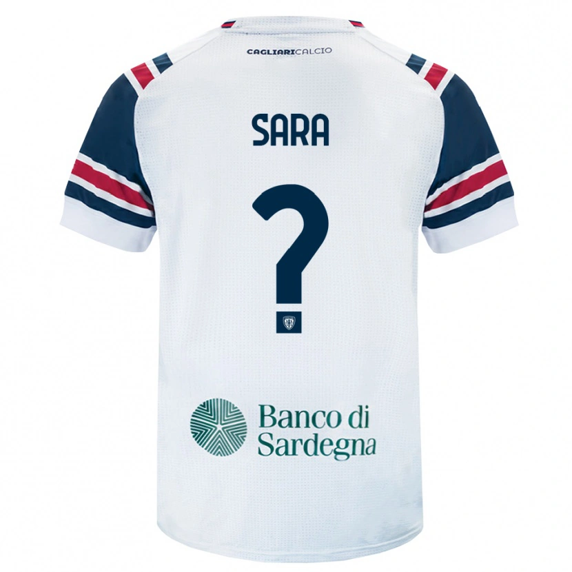Danxen Hombre Camiseta Riccardo Sara #0 Blanco Rojo Verde 2ª Equipación 2026/27 La Camisa
