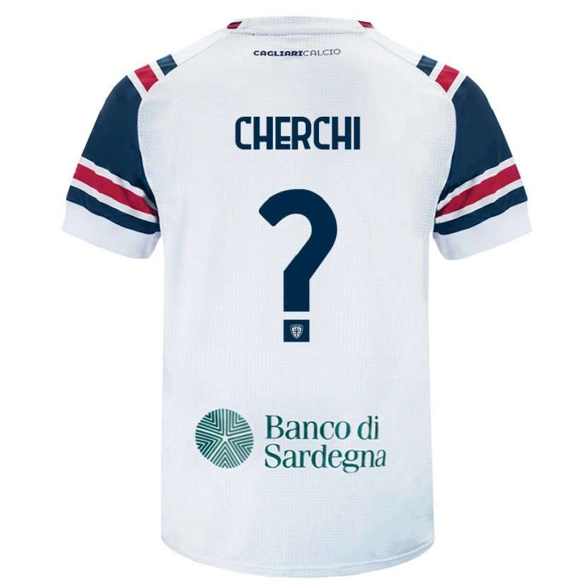 Danxen Hombre Camiseta Filippo Cherchi #0 Blanco Rojo Verde 2ª Equipación 2026/27 La Camisa