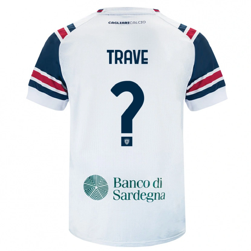 Danxen Hombre Camiseta Robert Trave #0 Blanco Rojo Verde 2ª Equipación 2026/27 La Camisa