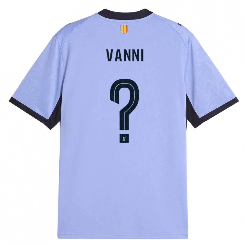 Danxen Hombre Camiseta Fabio Vanni #0 Lavanda Negro Equipación Tercera 2026/27 La Camisa